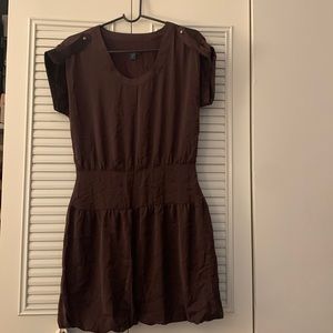 Bubble hem dress from Gap, plum, size 6.